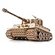 little story World of Tanks Panzer 3D Holzmodell – Panzerkampfwagen Offizielles Lizenzmodell zum Zusammenbauen - DYI Kriegsmaschine Lernspielzeug Bausatz für Kinder Holz Kampfpanzer 3D-Puzzle