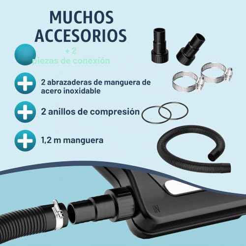 Miniatura 8 de Monzana 2x Paneles Solares De Piscina 112x55x14cm 10000l H Adaptador Ø32 38mm Calentador Solar Piscinas