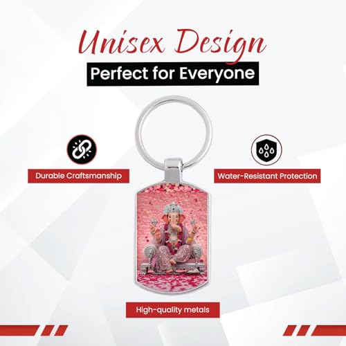 Image of Premium Printed Metal Keychain for Men & Women | High-Definition Artwork Print | Durable Key Ring for Car, Bike, Home & Office Keys | Stylish Decorative Key Holder Gift