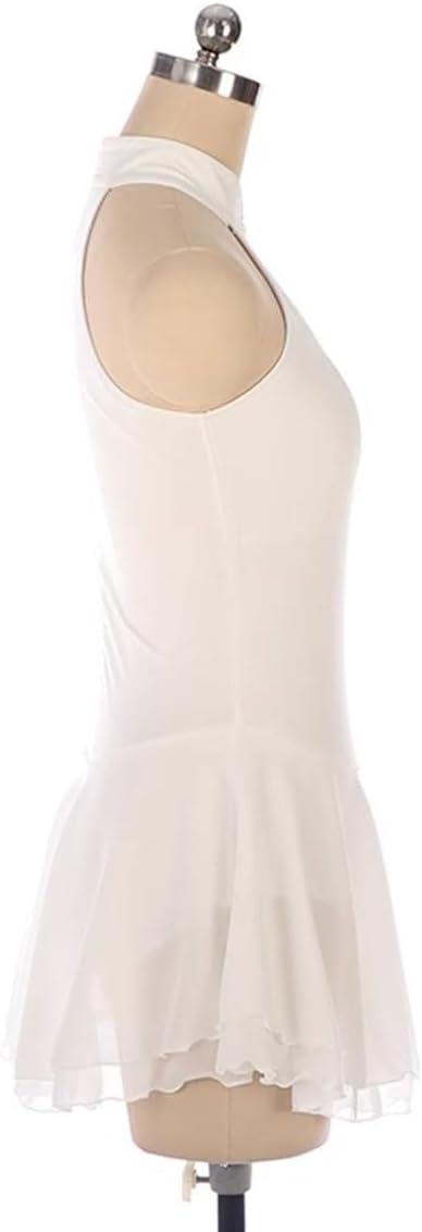 Women's Figure Ice Skating Dress Girls Gymnastics Leotard Competition Lyrical Dance Costume Ballerina Outfits