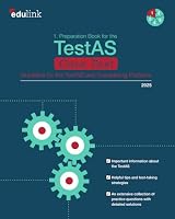 1. Preparation Book for the TestAS Core Test: Guideline for the TestAS and Completing Patterns (Preparation for the TestAS Core Test 2025) B08DC63V1H Book Cover