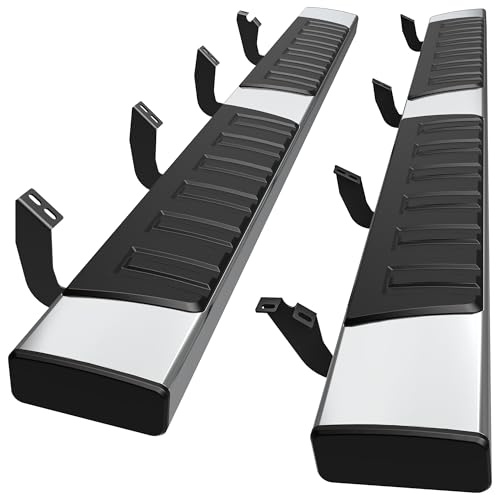 Estribos acero inoxidable 6 pulg. para Tacoma 2024-2026