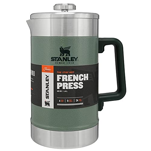 STANLEY Classic Stay Hot French Press 1.4L, Keeps hot for 4 hours, Mesh Filter, Minimal Sediment - Image 3