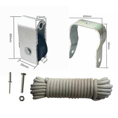 Kit de polea para escalera extensible: repare su sistema con cuerda de 12m 8