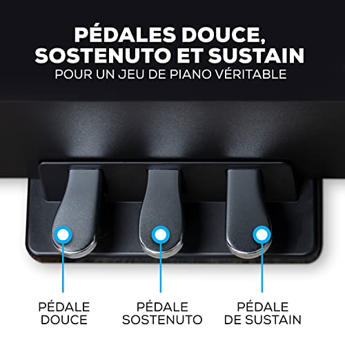 Alesis AHB-1 AHB-1-support et Banquette de Piano en Bois Recital Grand et Prestige Artist avec 3 pédales : Soft… - Les Beatles, Paul McCartney, John Lennon, RIngo Starr, George Harrison Alesis AHB-1 AHB-1-support et Banquette de Piano en Bois Recital Grand et Prestige Artist avec 3 pédales : Soft… – Image 5