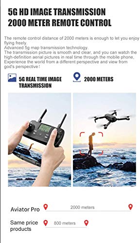 DCLINA GPS-Drohne mit 6K UHD-Kamera und 2-Achsen-Stabilisierungsgimbal, 5 GHz WiFi FPV Live Video RC Quadcopter, b… – Bild 4