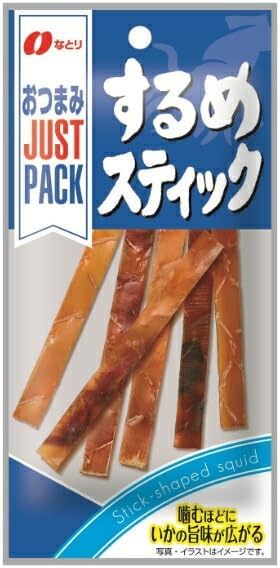 なとり JUST PACK するめスティック 9g&times;60袋(10&times;6)