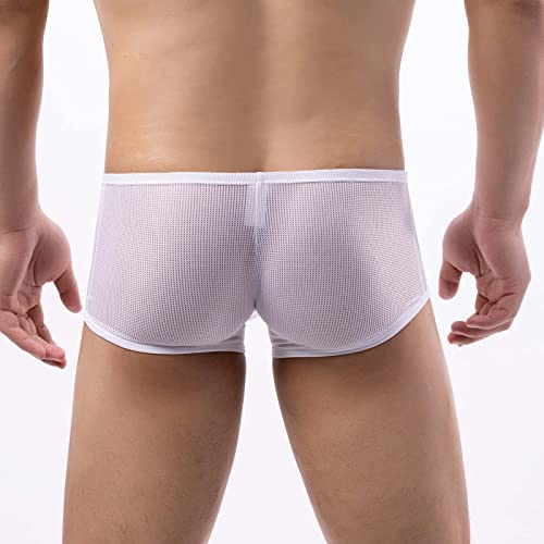 Men's Sexy Elephant Trunk Boxer Underwear Fashion Low Waist Mesh Breathable Shorts Comfortable Hip-covering Boxer3