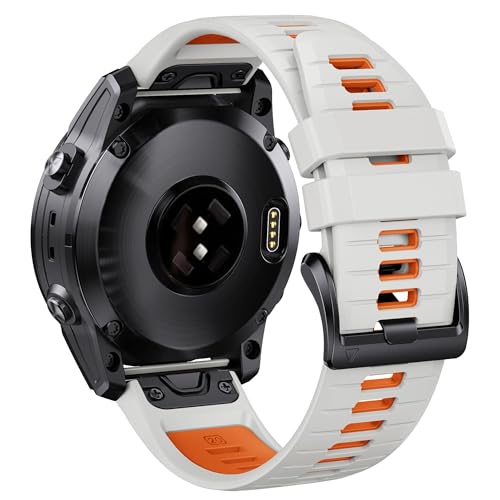 Bracelet de montre en silicone 20mm pour Fenix 6S 7S et 5S