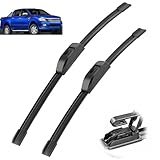 Qualité supérieure : fabriqués avec du caoutchouc de haute qualité provenant de Malaisie, ces balais d'essuie-glace offrent durabilité et résistance à l'usure, garantissant des performances durables.