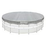 El cobertor Intex está fabricado de polietileno resistente a los rayos UV