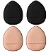 4 Pezzi Mini Cosmetico Soffio Morbido Morbido Non in Lattice Dito Trucco Spugna Cuscino d'Aria Cosmetico Strumento Umido E Secco Strumento di Bellezza per Le Donne