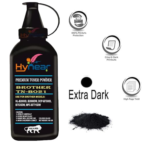 Image of TN B021 Toner Powder for Brother HL-B2000D, HL-B2080DW, DCP-B7500D, DCP-B7535DW, MFC-B7715DW Printers (Powder 4)