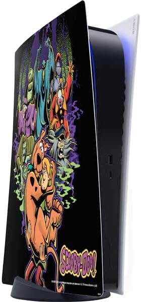 Skinit Decal Gaming Skin Compatible with PS5 Digital Edition Console - Officially Licensed Scooby Doo Scooby-Doo Design