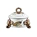 Cendrier antivient vintage Cendrier, Ash Porte-résine écologique non toxique en trois dimensions Sculpté à la main avec couvercle durable