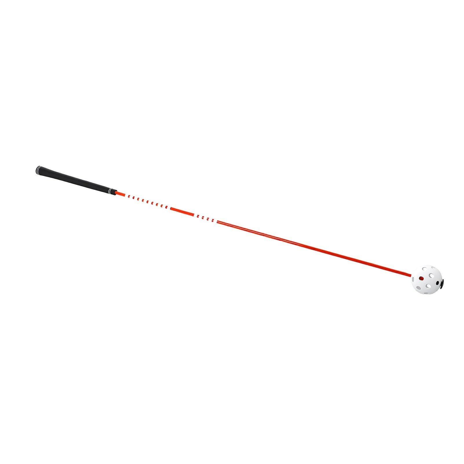 Trenażer do gry w golfa, wygodny uchwyt o długości 119 cm, przenośny kij z wydrążoną piłką