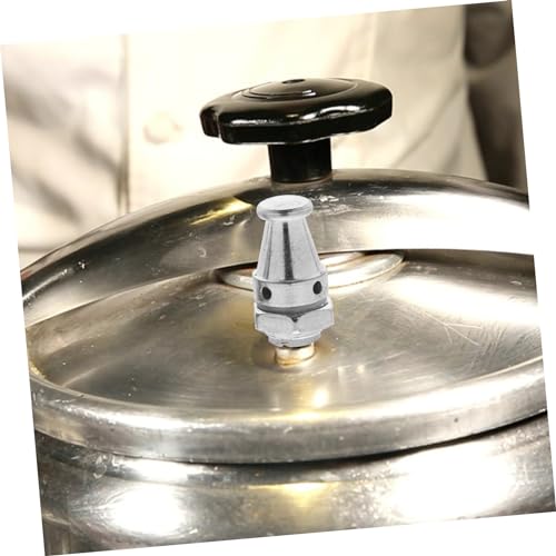 2 piezas de válvula de alivio de seguridad para olla a presión, accesorio de repuesto de acero inoxidable para cocina miniatura 2