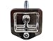 Buyers Products L8855 T-Handle Latch (Latch,T-Hdl,SST W/Gskt,Studs,)