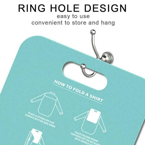 Tabla para doblar ropa | Organizador de camisetas | Tabla para doblar camisetas rápida y duradera, ideal para guardarropas de adultos y niños. Solución para ahorrar espacio.