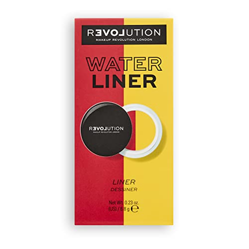Image of Revolution Relove Water Activated Eye Liner Double Up Long Stay Smudge-Proof Red & Yellow (Red & Yellow)