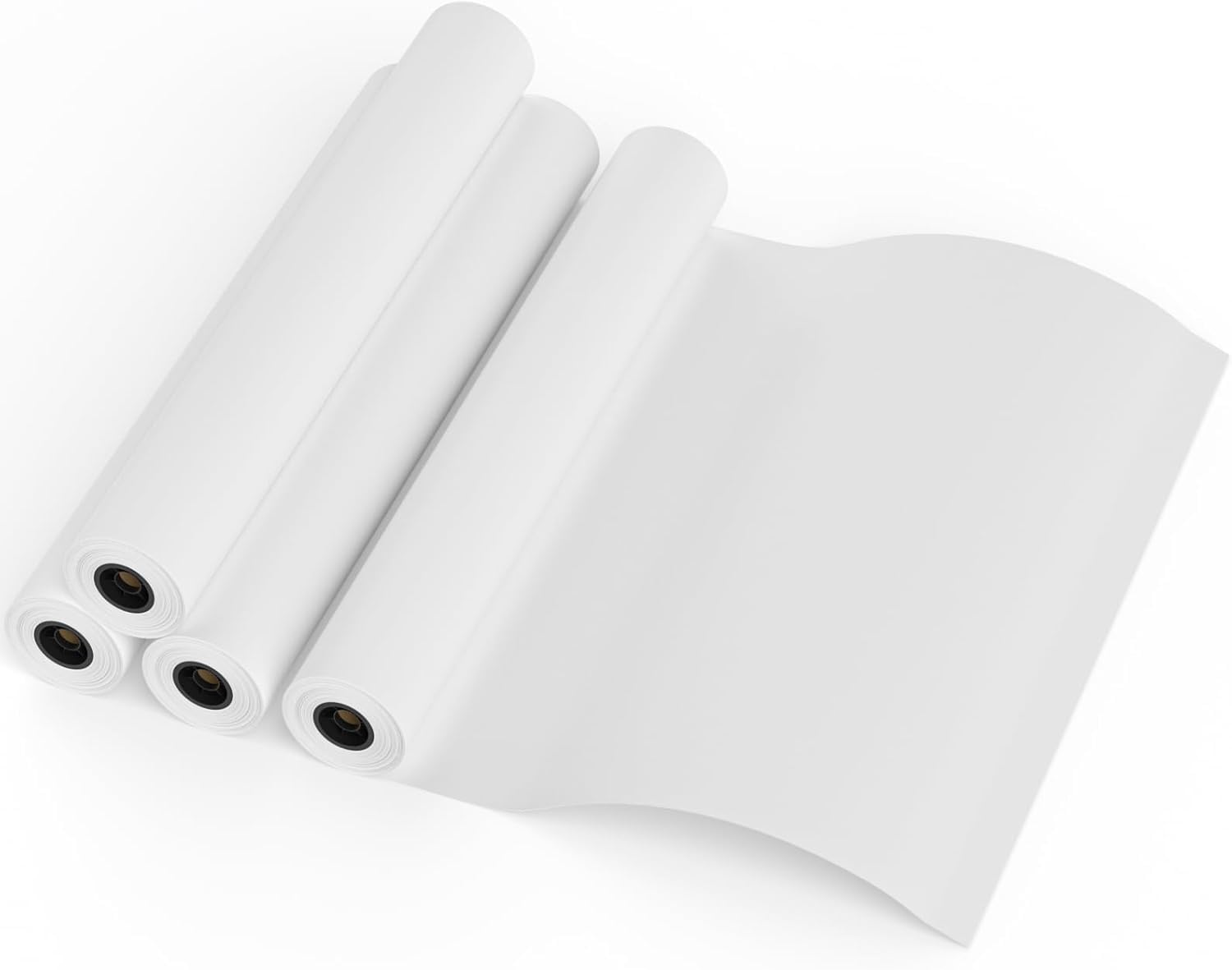 - Plotter Paper 36 x 150-4 Rolls Wide Format Paper 36 In x 150 Ft, 20lb CAD Bond Rolls on 2" Core for CAD Printing on Wide Format Ink Jet Printers