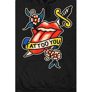 The Rolling Stones Sweat-Shirt À Capuche Tattoo You Lick Logo Officiel Unisex - Les Beatles, Paul McCartney, John Lennon, RIngo Starr, George Harrison The Rolling Stones Sweat-Shirt À Capuche Tattoo You Lick Logo Officiel Unisex – Image 3