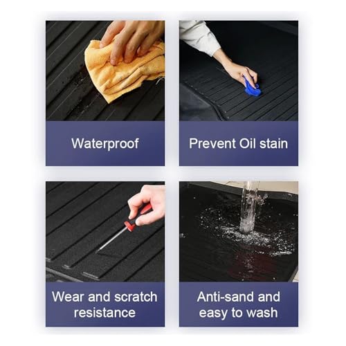 Tapis de coffre BMW G30 antidérapant pour éviter les objets qui glissent