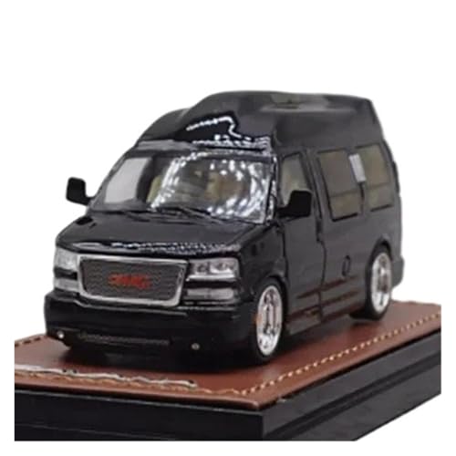 Véhicule GMC Savana en alliage : finition premium de cette réplique miniature 1:64