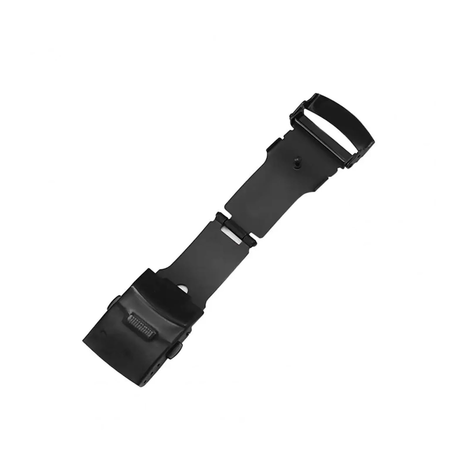NTOLFCS Replace Watch Buckle 16mm/18mm/20mm/22mm Double Press Stainless Steel Watch Safety Folding Clasp Repair