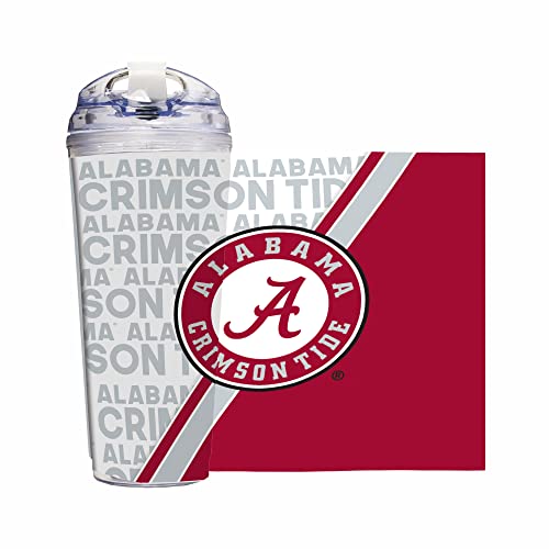 Gobelet Alabama Crimson Tide 710 ml double paroi avec paille - 2