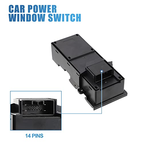 Interrupteur de lève-vitre Acura MDX 2007-2013 commande avant gauche - 4