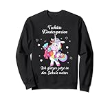 Tschüss Kindergarten Cornet surprise de diplôme Motif licorne Sweatshirt