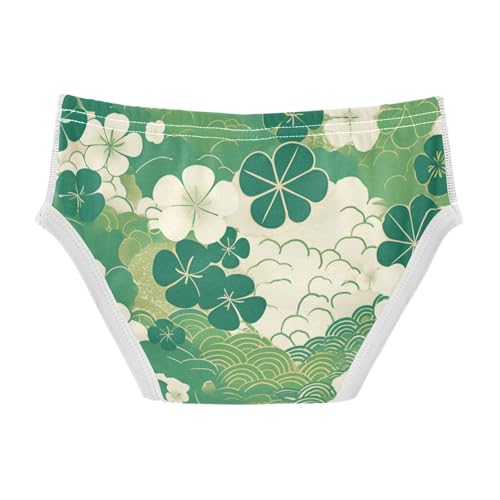KLL Seamless Made Shamrocks Happy St Toddler Boy Pure Cotton Underwear Briefs Breathable Children Undies2