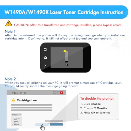 149X W1490X Toner Senza Chip Compatibili per HP