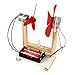 CUYT Juguete de turbina eólica, Modelo de generador de Viento, Aprendizaje científico Educativo único para niños de 1,5 V para la enseñanza física