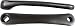 Action Diamond 175 Black Alloy Crank Arm Left