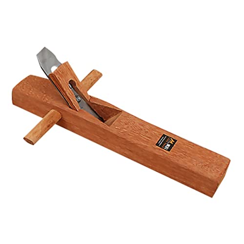 HOLIDYOYO Pialla Per Legno Manuale Piallatrice Professionale in Legno Naturale Lama in Acciaio e La Casa Utensile Portatile Per Superfici Lisce e Taglio Preciso