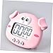 Alipis 1pc Cartoon Pig Electronic Timer Study and Kitchen Reminder Management Tool for Baking and Cooking No Battery Included Cute Design for