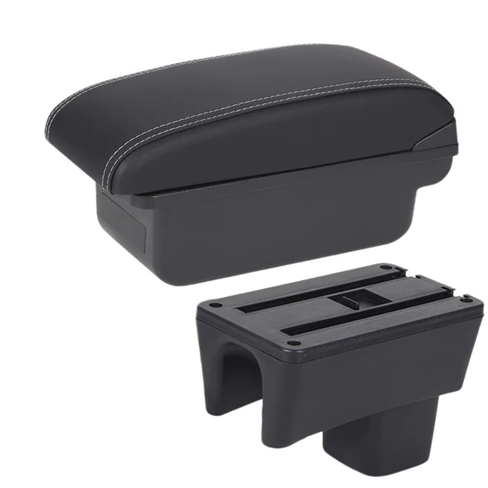 For Swift 2005-2025 Armrest Box Car Auto Storage Bracing Heighten Interior Details