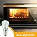 Oven Light Lamp, Small Appliance Illumination, E14 LED | Heat-Resistant Cooker Hood, 12V Refrigerator Fixture, Compact Lighting with Kitchen Scenario