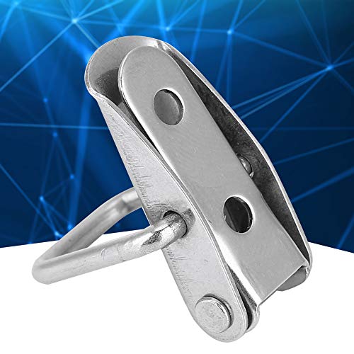 Image of QANYEGN Spring Loaded Toggle Lock Clasp, Stainless Steel Loaded Buckle Latch Hasp, Toggle Hasp Lock for Cabinet Boxes (Stainless Steel 201)