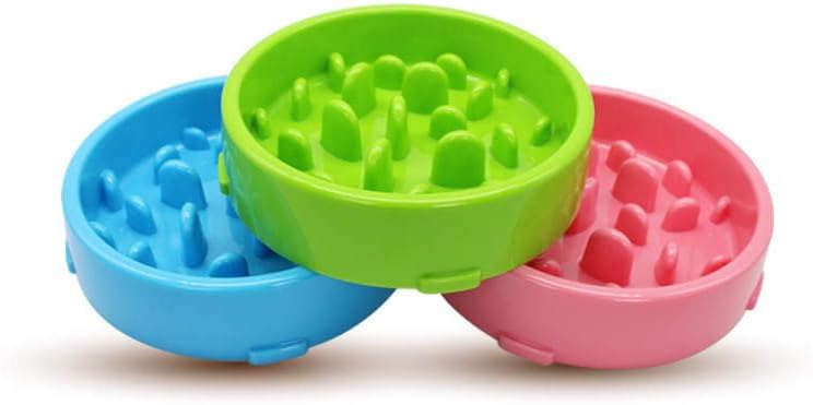 Slow Feeder Dog and Cat Bowl (Blue)