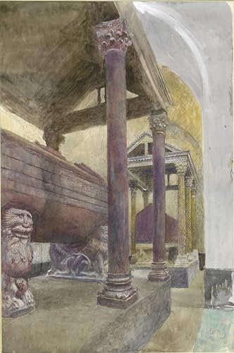 Décor Art Mural Classique le Tombeau de Frederick II Tableau Moderne Toile