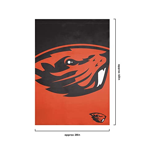 Drapeau vertical de l'Oregon State pavillon extérieur résistant aux UV et intempéries - 4