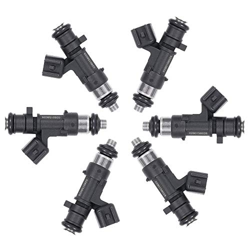 Injectors ZENITHIKE 6 pcs 4 Holes Engine Fuel Injector Set for for D-odge Avenger Challenger Charger Grand Caravan Journey Magnum Nitro Stratus