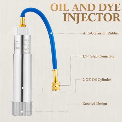 Kit Inyector de Tinte y Aceite para A/C Glooglitter miniatura 2