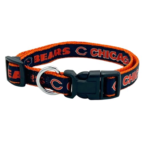 Pets First NFL Chicago Bears Pet Collar Medium CHI-3036-MD