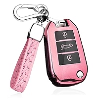 TOOMUME Car Key Cover TPU, Protective Key Fob Case - Fit For Peugeot 208, 308, 508, 2008, 3008, 5008, Rifter, Citroen C3, Arricross, C4 Picasso, DS3, DS4, Berlingo - View #8