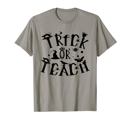 Trick Or Teach - Divertido disfraz de maestro fantasma de Halloween Camiseta