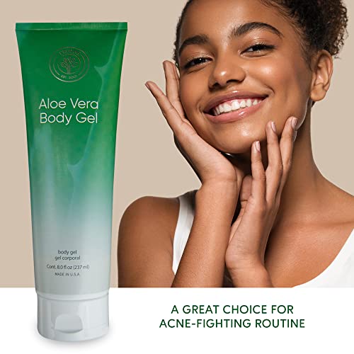 L’eudine Aloe Vera Gel – 8Fl Oz Aloe Vera Lotion – Premium Aloe Vera For Hair, Face And Body – Rich In Nutrients And Vitamins – Ideal For Burns, Scars, Massage #TOP4